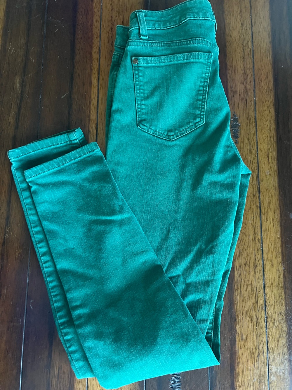 Tommy Hilfiger Women's dark Green Jeans - Slim Skinny Fit